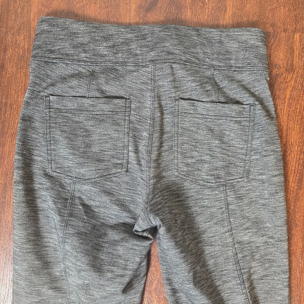 Athleta Metro Tech Bootcut Yoga Pants - Heathered Gray - Small - Style # 138452 - Picture 5 of 6